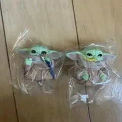 グローグー マンダロリアン ソフビパペットマスコット　2体