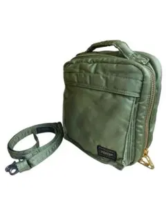 美品PORTER TANKER ポーター ミニショルダーバッグ セージグリーンのサムネイル