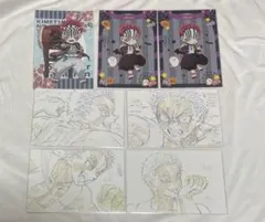 鬼滅の刃 無限列車編カフェ ダイニング 猗窩座ポストカードセット