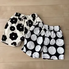 LOWRYSFARM ハーフパンツ2点セット130