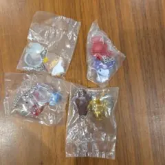 サンリオキャラクターズ なかよしドロップチャーム　全4種 コンプリート