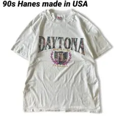 90s USA製 Hanes DAYTONA BEACH Tシャツ シングルのサムネイル