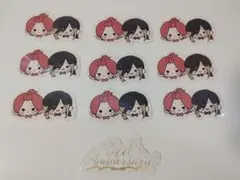 いれいす フレークシール ぴよにき9枚 3rd Anniversary1枚