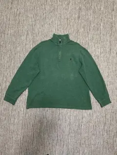 Polo by Ralph Lauren グリーン ハーフジップ XL