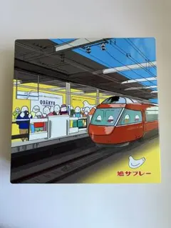豊島屋　鳩サブレー　小田急ロマンスカー缶　限定　鎌倉　小田急のサムネイル