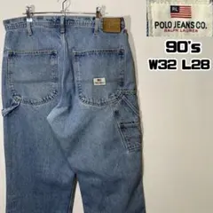 POLO JEANS CO ラルフローレン ペインターパンツ デニム W32のサムネイル