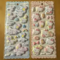 【即購入OK】Cinnamoroll & Hello Kitty シールセット
