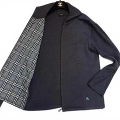 BURBERRY BLACK LABEL ウール ノバチェック ブルゾン