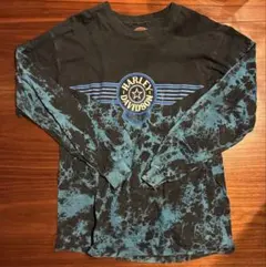 HARLEY-DAVIDSON ハーレーダビッドソン ロンt usa製 ブルー