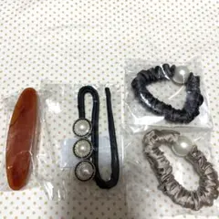 新品未使用 ヘアアクセサリー4点セット