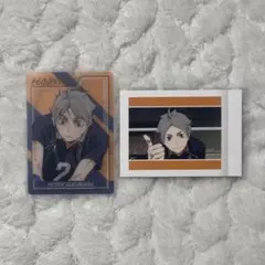 【匿名配送】ハイキュー トレーディング箔押しクリアカード ぱしゃこれ 菅原孝支