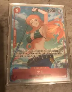 ワンピースカード ナミ R パラレル OP01-016 ロマンスドーン