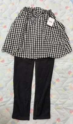 新品　ギンガムチェックスカッツ　サイズ150
