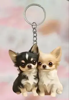 あきにぃさん❗様専用おまとめ　チワワ　ブラックタン＆クリーム　キーホルダー