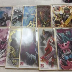 仮面ライダー 色紙 ART 10枚 まとめ売り