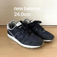 New Balance 996 24.0cm ネイビー
