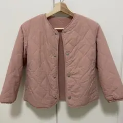 【UNIQLO】リバーシブルボアジャケット、コート、アウター 130cm