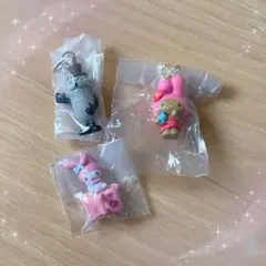 【最安値】マイメロ2個SET&ソンソンめじるし