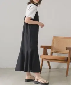 ティアード ロングワンピース