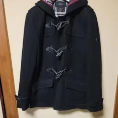 《美品》バーバリーブラックレーベル 高級カシミヤダッフルコート Ｍ