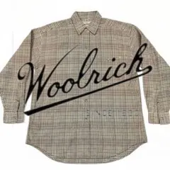 【Woolrich】ウールリッチ チェックシャツ シャツ S 古着