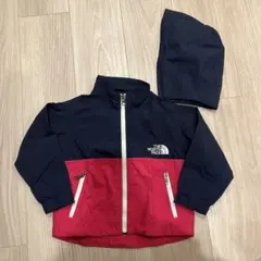 【美品】ノースフェイス キッズ コンパクト ジャケット 90 ウィンドブレーカー