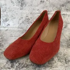 ユナイテッドアローズ　レディース　スエードパンプス