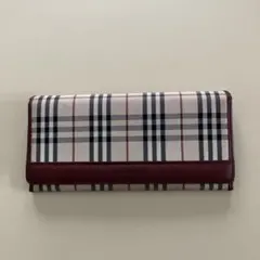 2026年最新】burberry 長財布 ノバチェックの人気アイテム - メルカリ