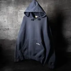 00s Carhartt プルオーバーパーカー　フェードネイビー　XL