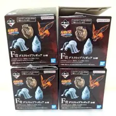 NARUTO Ichiban Kuji Prize F Desktop Figure Complete Set of 4