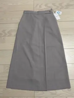 UNITED ARROWS♡ラップスカート風ベージュ タグ付き新品未使用のサムネイル