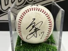 千葉ロッテマリーンズ 17 佐々木朗希 直筆サインボール 実使用練習球