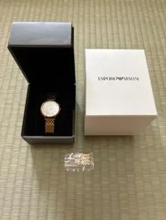 EMPORIO ARMANI 時計　レディース　ピンクゴールドのサムネイル