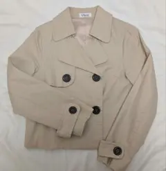 Cherite by prime pattern　ショートトレンチコート