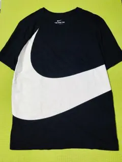 NIKE 半袖Tシャツ ビッグスウッシュ ブラック Sのサムネイル
