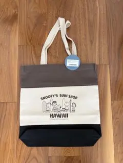ハワイ　スヌーピー サーフショップ トートバッグ