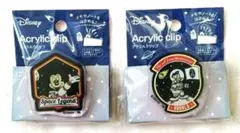 ディズニー　アクリルクリップ　ミッキー＆フレンズ　ドナルド　Space