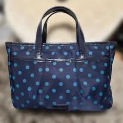 agnès b. VOYAGE アニエスベー ドット柄 ハンド バッグ
