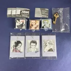 NANA7点セット　矢沢あいウエハースカード　ラバーマスコットアクリルチャーム