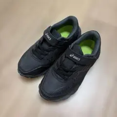 ASICS ブラック スニーカー 19.0 cm
