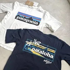 patagonia パタゴニア パタロハTシャツ キッズ S ホワイトのサムネイル