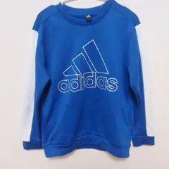 adidas 青 トレーナー サイズ150