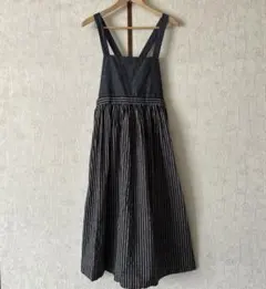 新品 グランマママドーター エプロンドレス ワンピース バックリボン 