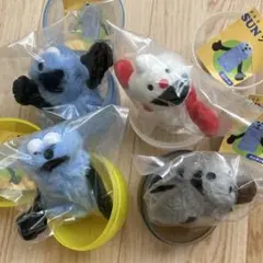 パペットスンスン　フィンガーパペットぬいぐるみ全種　キーホルダー　マスコット