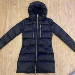 DIESEL ネイビー ロングダウンジャケットXS(SS) ロングダウンコート