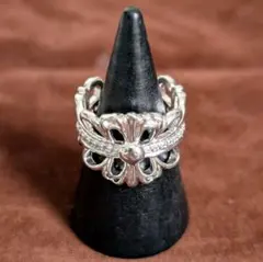 フレアクロス シルバー リング フリーサイズ