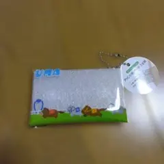 【新品未使用】PVC 小物ポーチ うま柄（ボールチェーン付き)