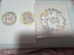 ダッフィー ウィッシングウィングス　シールと封筒 セット