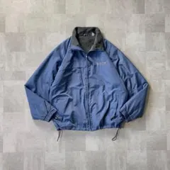 90-00's Old Nylon Shell Jacket ライトブルー XL