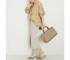 大幅値下▼5万美品DeuxiemeClasse ジップアップチェックシャツジャケ